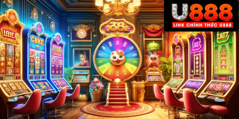 Trò chơi slot và game mini tại sảnh U888